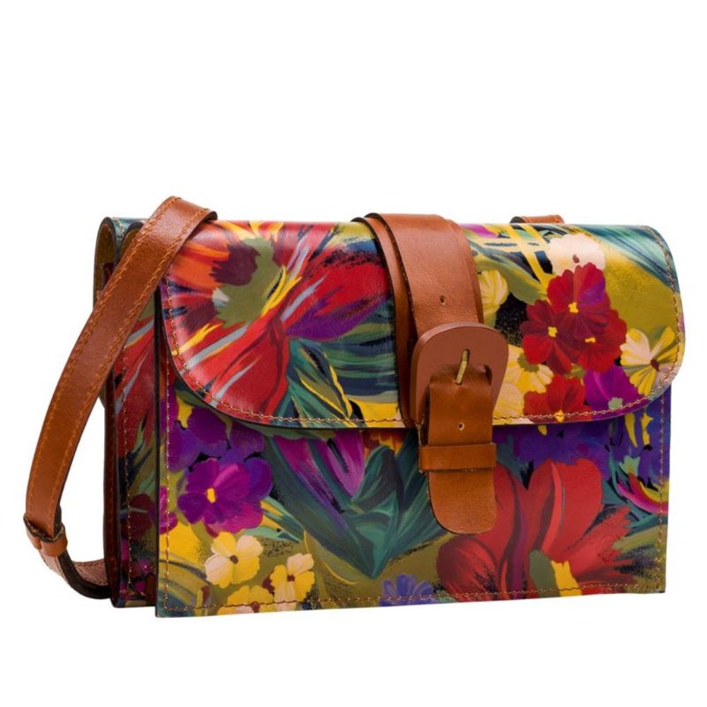 Patricia Nash Tauriana Leather Crossbody Organizer